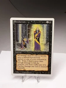 MTG - 3rd Edition - Revised - Simulacrum - Uncommon - LP+ NM - Picture 1 of 2