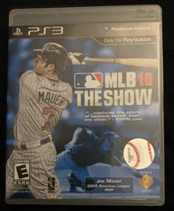 MLB 10 The Show Baseball PS3 Joe Mauer usato in ottime condizioni spedizione gratuita - Foto 1 di 3
