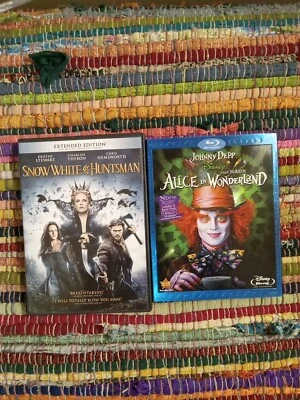 Movies Dvd Alice In Wonderland  Snow White A The Huntsman - Image 1 of 4