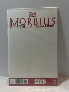 Morbius The Living Vampire #1, Blank Cover Variant. Marvel, 2013. High Grade - Picture 1 of 12