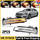2pc Led Wing Mirror Indicator Turn Signal Light For Mercedes Benz W204 W212 W221
