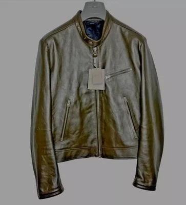 IMPRESIONANTE Chaqueta Tom Ford CAFE 54 UE 44 EE. UU. Minorista $6,390 NUEVA CON ETIQUETAS MD Verde Oliva Foto 1 de 4