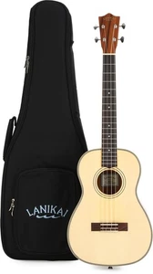 Lanikai SPST-B Spruce Solid Top, Morado Back and Sides Ukulele - Baritone - Picture 1 of 9