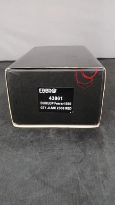 EBBRO Red Line 1/43 Dunlop Ferrari 550 GT1 JLMC 2006 ROJO Foto 1 de 4