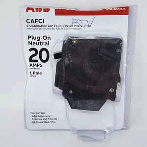 ABB 20A 1-Pole CAFCI Circuit Breaker Combination Arc Fault THQL1120PAF2A - Picture 1 of 9