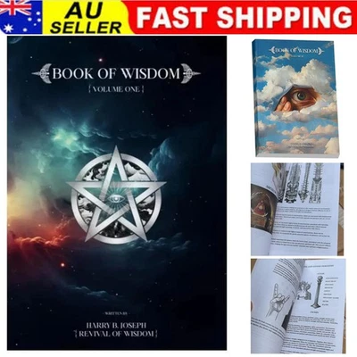 Book Of Wisdom Volume 1 & 2 & Human Health Guide by Harry B. Joseph Book - image 1 of 4