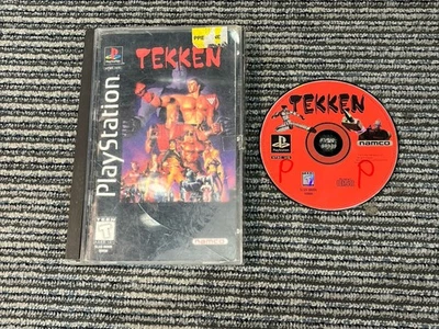 Tekken - Sony PlayStation 1 1995 PS1 Caja Larga CIB Completo + CON TARJETA DE REGISTRO Foto 1 de 4