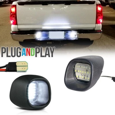 For Chevy S10 Sonoma Blazer For SMD LED License Plate Light Tag Lamp 6000k/White - Image 1 of 4