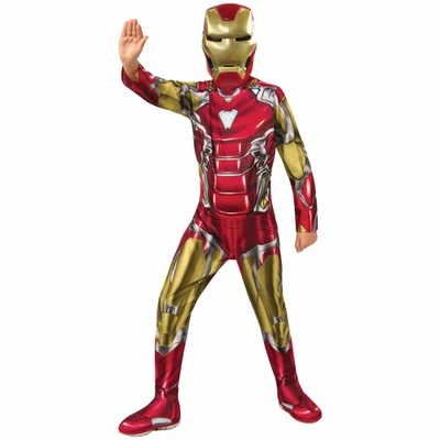 Disfraz Iron Man Clásico Marvel Avenger Endgame Superhéroe Niño Niño Niño Foto 1 de 3