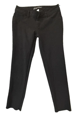 Faded Glory Jeans Womens 10 Dark Gray Skinny Stretch Jeggings Pants Dark Wash - Image 1 of 4