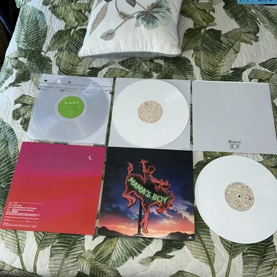 LOT 3 VINYL LP ALBUM Lány Malibu Nights Mama’s Boy 180G VG++ Pop White Clear - Image 1 of 4