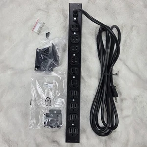 APC AP9562 Basic PDU 15A Power Distribution Surge Protector - 10 Outlets - Picture 1 of 8
