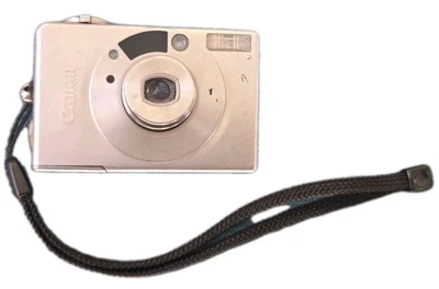 Canon ELPH 2 35mm Film Camera - Silver - Tested Read Description - Image 1 of 4