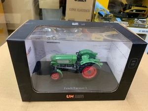 Universal hobbies 1/32 Fendt Farmer 2 Tractor DIECAST MODEL Toy Gift UH4049 - Picture 1 of 5