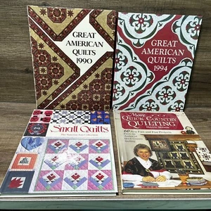Lot of 4 Quilting Books Great American Debbie Mumm Small Quilts Hardcover - Imagen 1 de 10