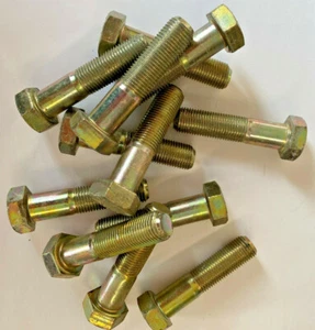 UNF Zink Bolts ½ Inch x 2.125 old box of 250 Grade 5 Bolts - Picture 1 of 7
