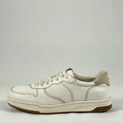 MADEWELL Mujer 8 Marfil Zapatillas de Corte Cuero Clásicas Con Cordones en Bloques de Color Foto 1 de 4