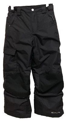 Columbia Kids Bugaboo OmniTech Black Snow Ski Pants-Outgrown System (Small / 8) - Image 1 of 4