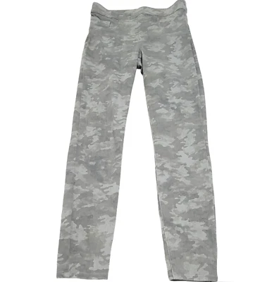 Spanx Mujer Gris Camuflaje Jeggings Pull On Con Bolsillos Forrados Talla Pequeña Foto 1 de 4