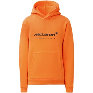 Castore Orange McLaren F1 Team 2023 Youth Pullover Hoodie Orange Sz L TJ1348 - Picture 1 of 3