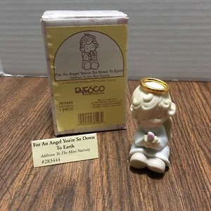 Precious Moments Mini Nativity FOR AN ANGEL YOU'RE SO DOWN TO EARTH 283444 w/Box - Picture 1 of 7