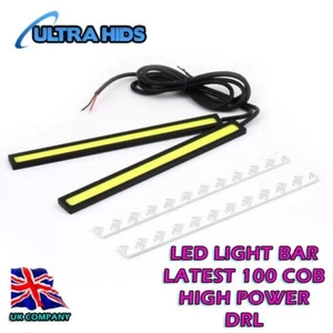 Bombilla antiniebla 17cm impermeable 12VLED COB BAR DRL conducción diurna - Imagen 1 de 7