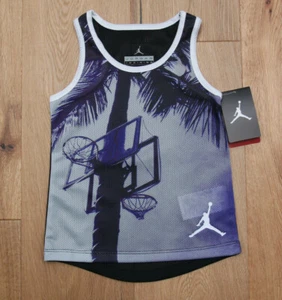 Air Jordan Girl Mesh Tank Top ~ Purple, Gray, White & Black ~ Jumpman ~ - Picture 1 of 3