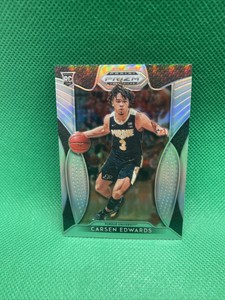 CARSEN EDWARDS 2019-20 Panini Prizm Draft Picks ROOKIE Silver Prizm #98 Celtics