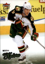 2008-09 Ultra Wild Hockey Card #169 Mikko Koivu