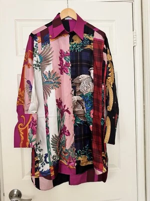 Vestido de seda estampado Salvatore Ferragamo Foto 1 de 4