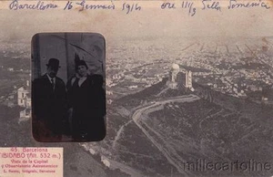 * SPAIN - Barcelona - Tibidabo, Observatorio Astronomico, Private Photopostcard - Picture 1 of 1