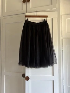 Abercrombie Fitch Skirt Pink Tulle Ballet Pull On Netted size L - Picture 1 of 6