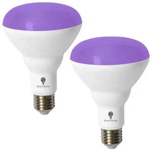 BR30 Black Light Bulb 2 Pack LED Black Light Bulbs,13W (100W Equivalent) BR30... - Picture 1 of 6