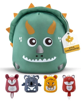 Kleiner Kindergartenrucksack Jungen | Kita Rucksack ab 1 Jahr | Kinderrucksac... - Bild 1 von 4