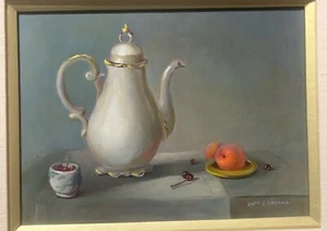 Signiertes Stillleben Gemälde von Ruth Berman - Bild 1 von 9