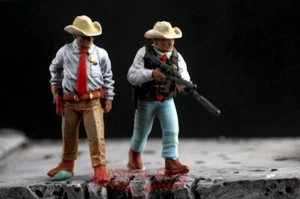 1/72 Texas Rangers Historical Figure - Western Lawmen Model Kit for Painting - Picture 1 of 16