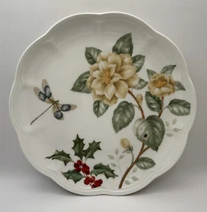Lenox Butterfly Meadow Holiday "Dragonfly" Accent Plate - Picture 1 of 3