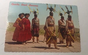 Apache Devil Dancers Vintage Postcard - Picture 1 of 2