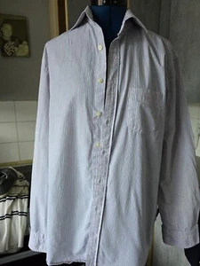 GANT Men's Easy Care Broadcloth Regular Fit Shirt Size M PINK/WHITE STRIPED - Picture 1 of 4