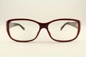 Raro Auténtico Gucci GG 3185 SR8 Borgoña 54mm Gafas Marcos Italia RX-able - Imagen 1 de 5