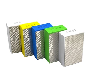 5Pcs 60#,100#,200#,400#,1000# Grit Diamond Polishing Pads,Tile Tools Diamond Han - Picture 1 of 3
