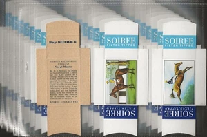 SOIREE-FULL SET- FAMOUS RACEHORSES HORSE RACING 1950'S (48 CARDS) NR.MINT/MINT - Picture 1 of 12