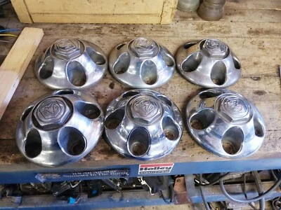 DODGE TRUCK/VAN CENTER CAPS TOTAL OF 6-PART# 52038915 OEM 1998-2001 - Изображение 1 из 4