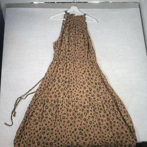 Ava & Viv Maxikleid Damen Gr. X Animal Gepard Print ärmellos - Bild 1 von 7