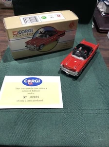 CORGI CHEVROLET FIRE CHIEF Of CHICAGO 97389 Mint and boxed With Certificate - Picture 1 of 2
