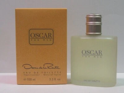 Oscar For Men por Oscar de la Renta 3.3 OZ Eau de Toilette Spray De Colección RARO Foto 1 de 3