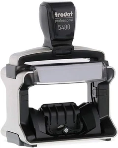 Trodat 5480 Professional Dater 2" x 2-3/4" - 4+4 Lines - Picture 1 of 5