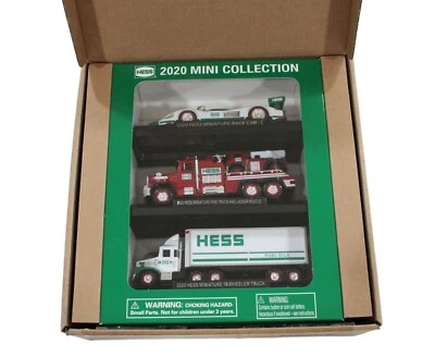 Mini camión de bomberos de coche de carreras Hess 2020 nuevo en caja camión de 18 ruedas Foto 1 de 4