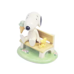 Lenox Happiness Is Ice Cream with Snoopy Collectible Ceramic Ornament - Picture 1 of 3