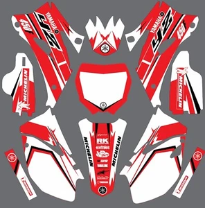 Gráficos para Yamaha YZ 450F YZ450F 2006 2007 2008 2009 calcomanías rojo negro blanco - Imagen 1 de 1